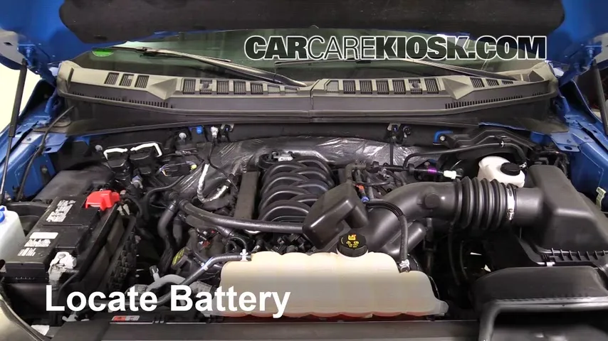 2016 Ford F-150 XLT 5.0L V8 FlexFuel Crew Cab Pickup Batterie Début de saut